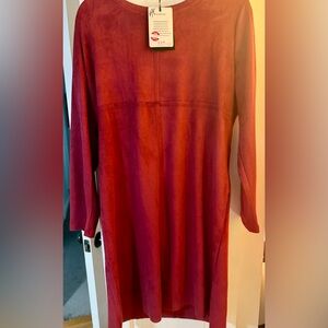 Oh Rich Burgundy Long Sleeve Dress